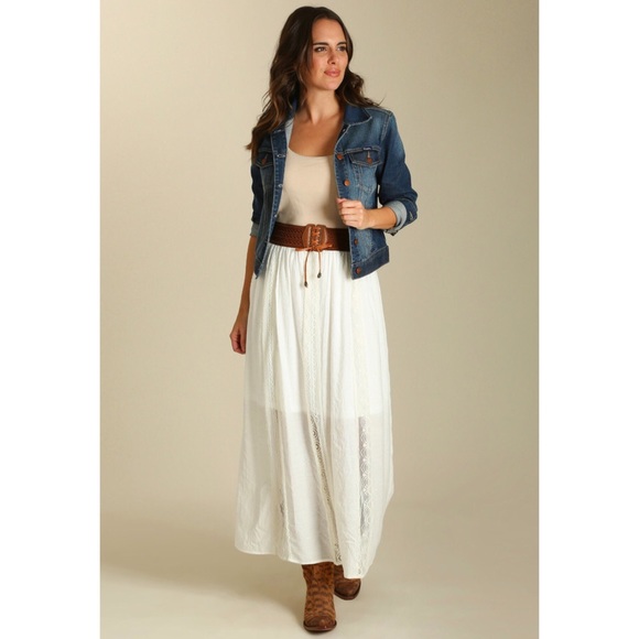 NWT Urban outfitters Wrangler western midi skirt - Picture 2 of 7
